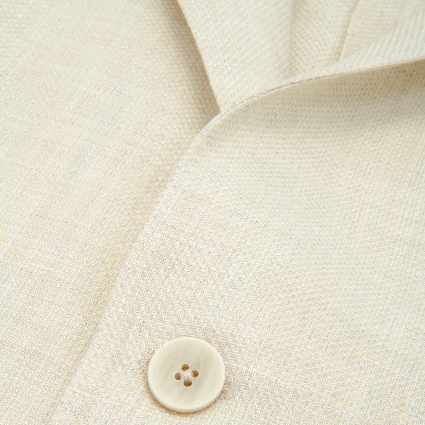 Solid Wool Linen Single Breasted Jacket