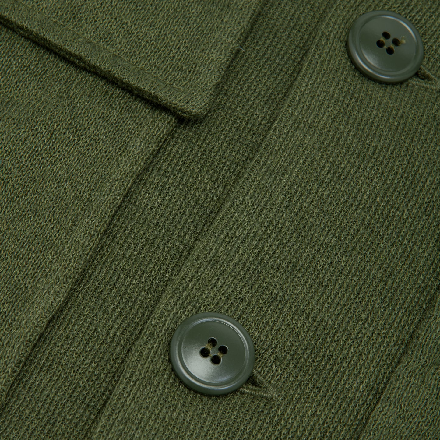 Linen Cotton Overshirt Green