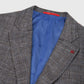 Capri Single Breasted Light Grey Wool and Silk Sport Jacket Light Grey