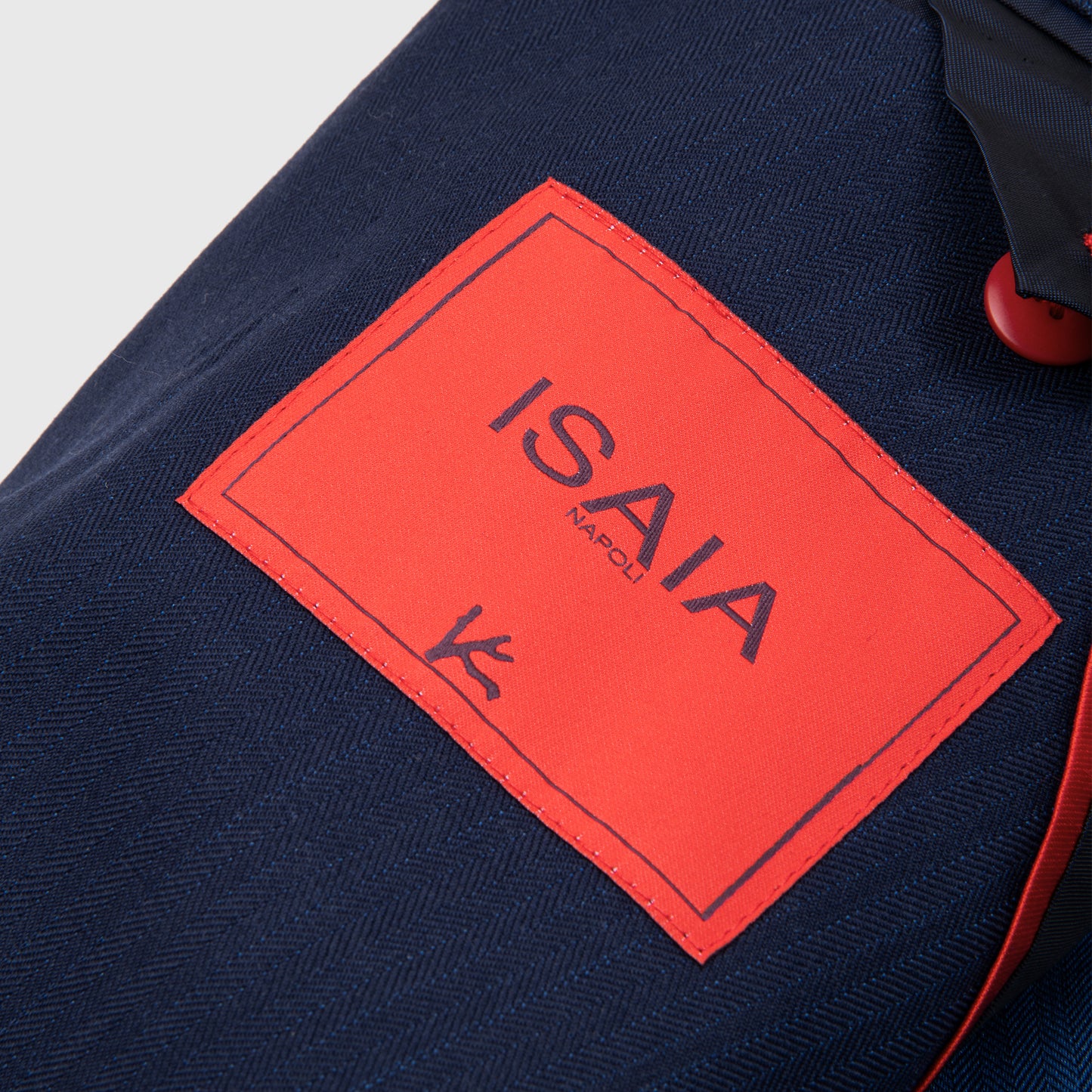 Capri Double Breasted Super 160`s Naples Blue Hounstooth Suit Naples Blue