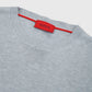 Knit 100% Silk T-Shirt Light Grey