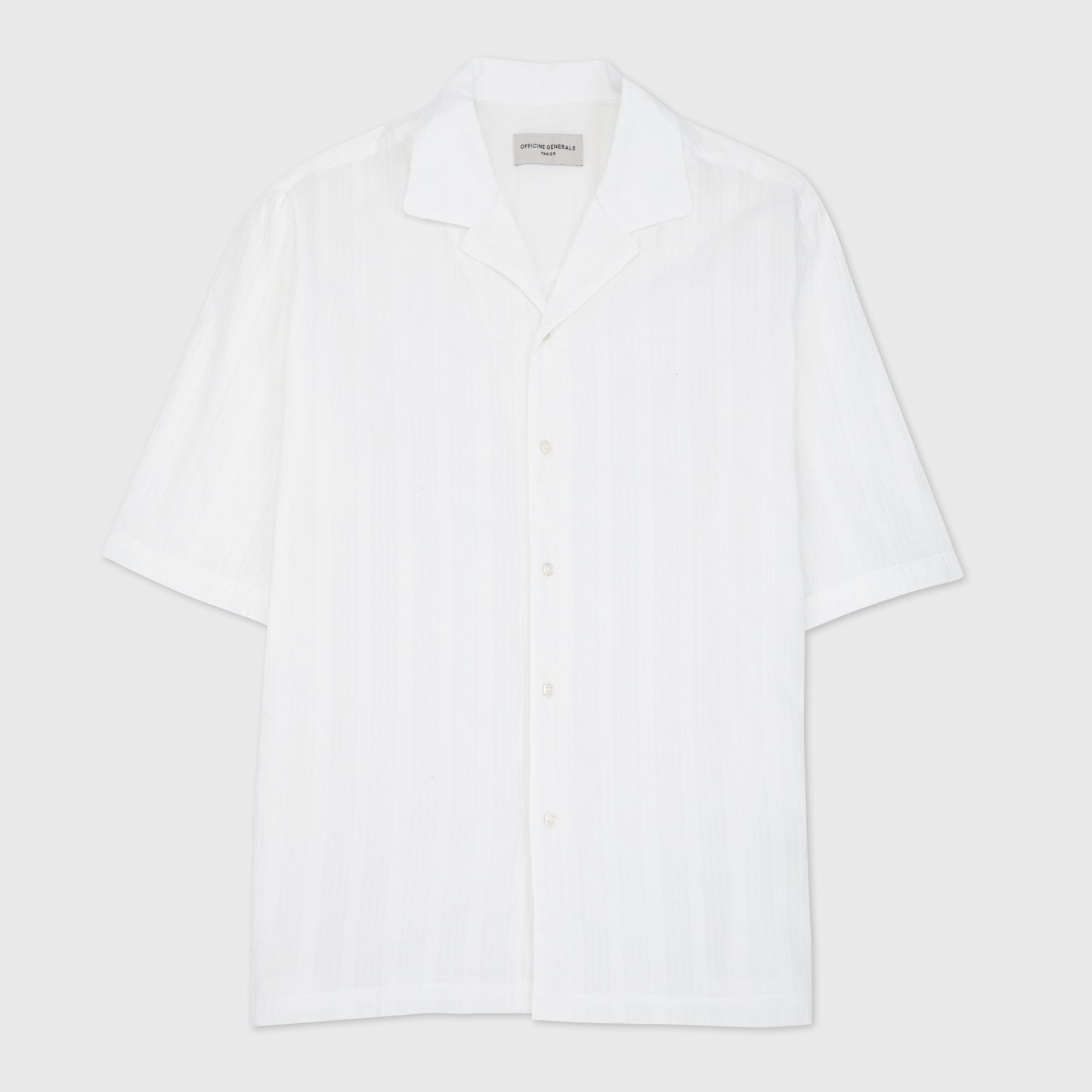 EREN Shirt Japanese Cotton White