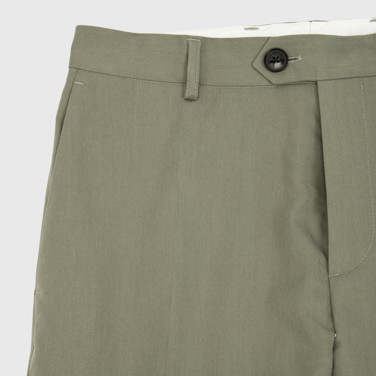 Relaxed Tailored Trousers Chalk Green