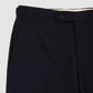 Medium Rise Slim Fit 120´s Wool Trouser with Side Adjusters Navy