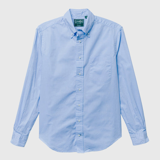 Blue Zephyr Oxford Button Down Shirt Blue