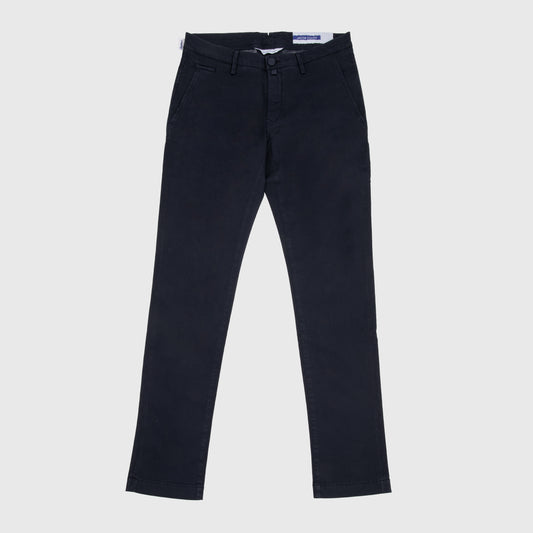 Bobby Cotton Lyocell Chino Trousers Navy