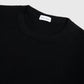 Knit Fine Gauge T-Shirt Black