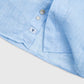 Solid Linen Shirt Light Blue