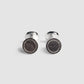 Silver Circle, Sterling Silver Cufflinks