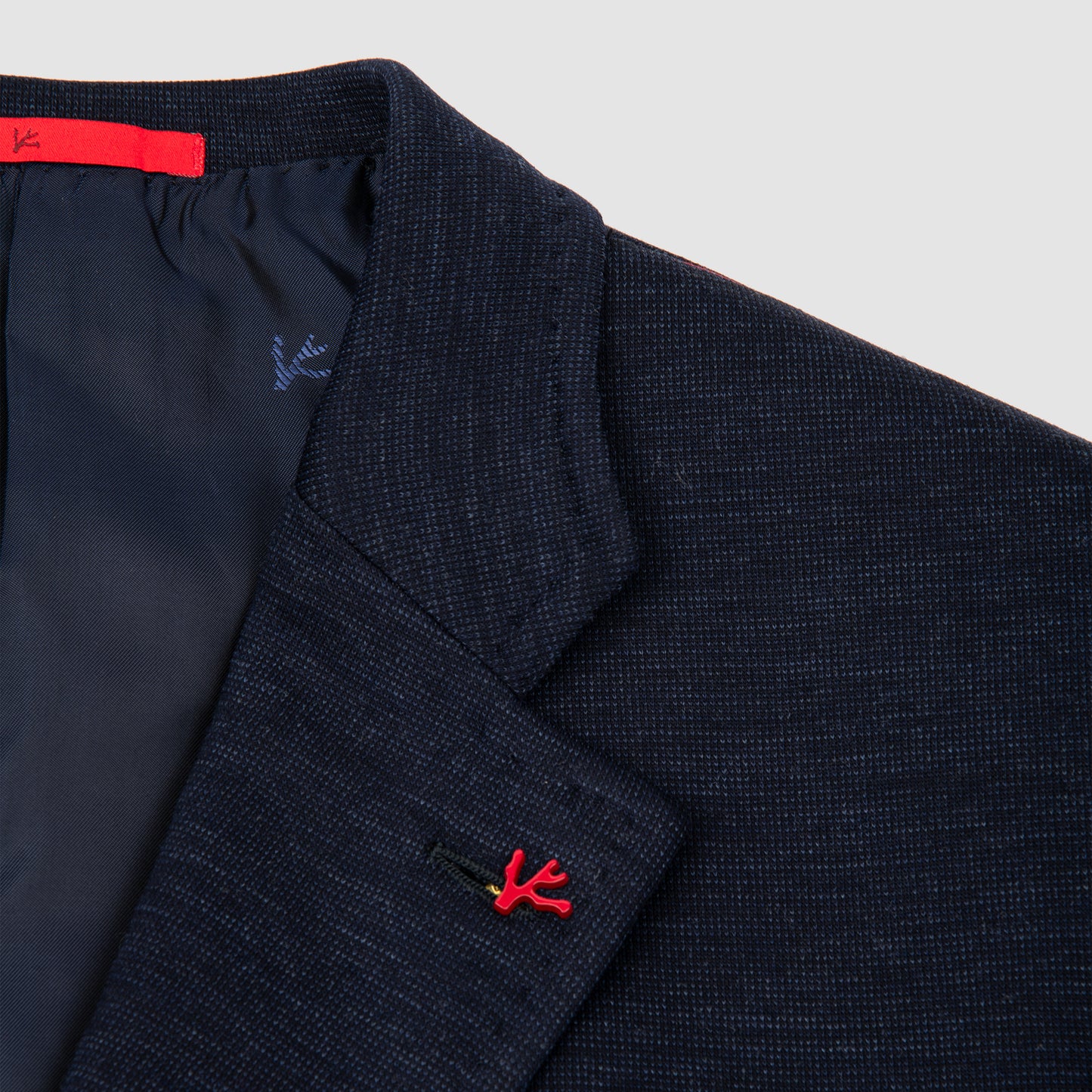 Capri Single Breasted Navy Jersey Jacket