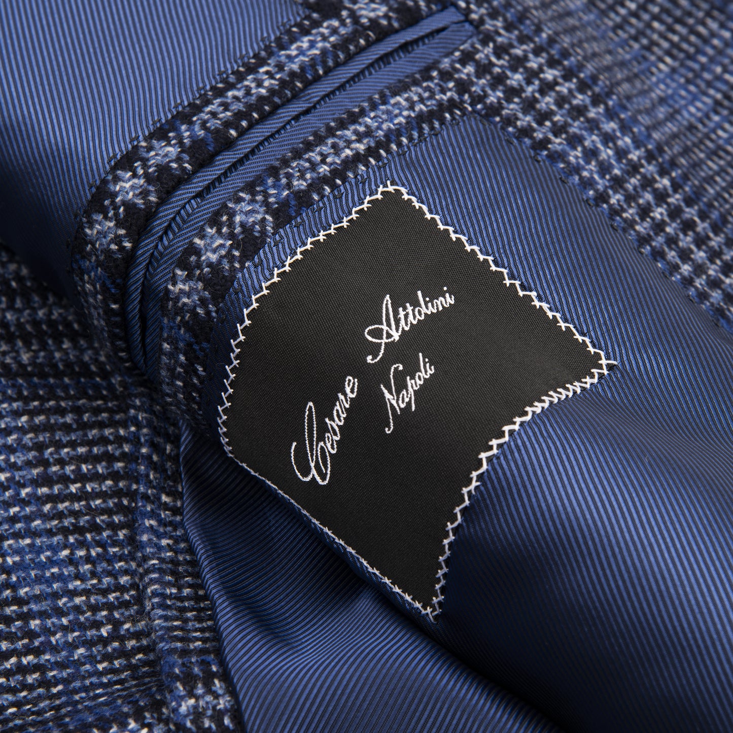 Overcheck Cashmere Jacket