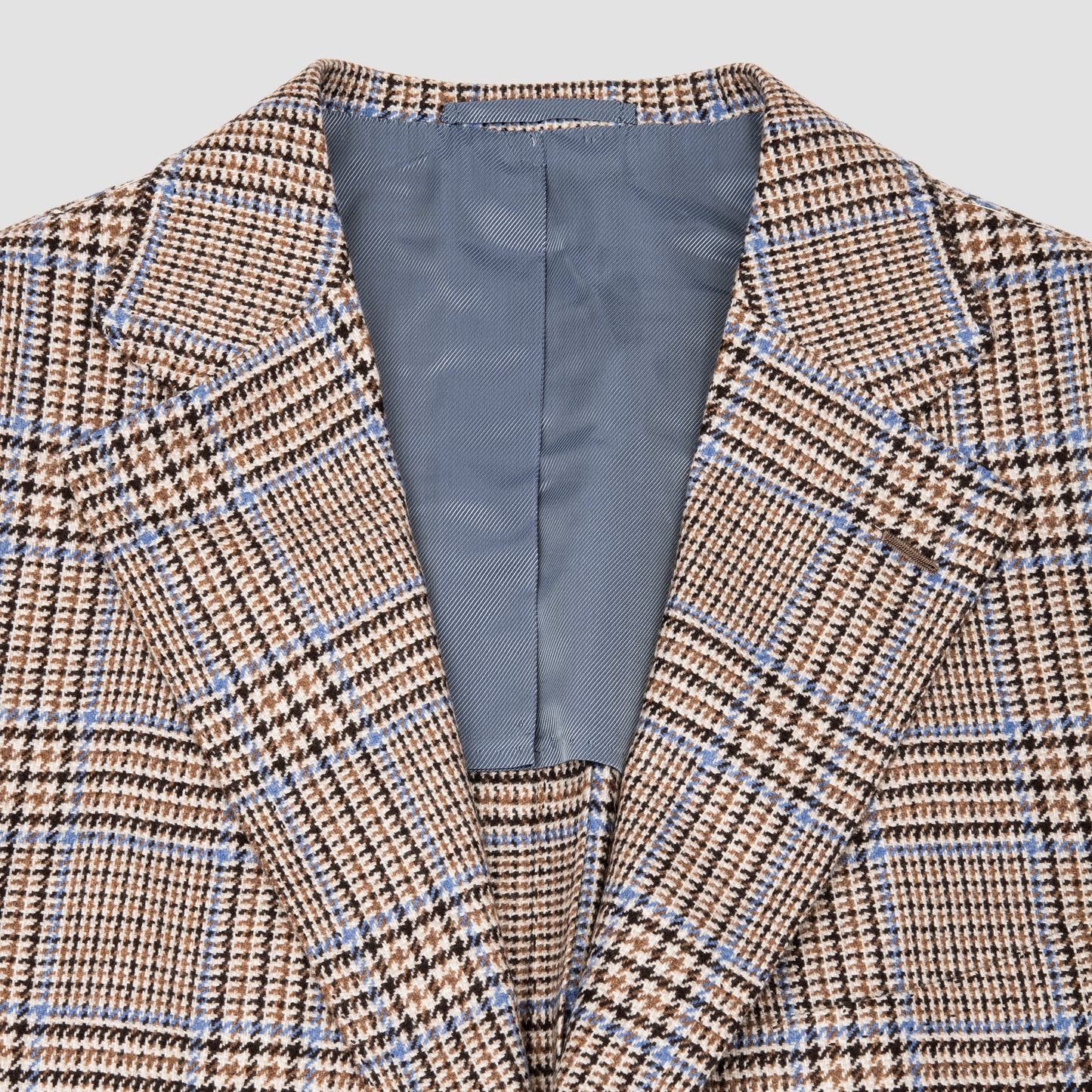 Overcheck Cashmere Jacket