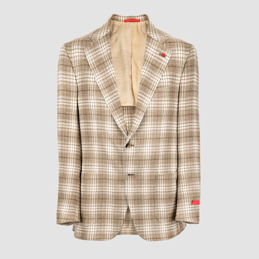 Overcheck Single Breasted Jacket