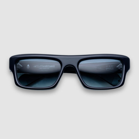  Cleavon 57, Regal, Blue Gradient Lenses,Sterling Silver Hardwear