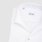 Double Button Down Twill Sportshirt White