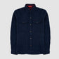 Double Face Cashmere Overshirt Navy
