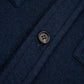 Double Face Cashmere Overshirt Navy