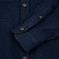 Double Face Cashmere Overshirt Navy
