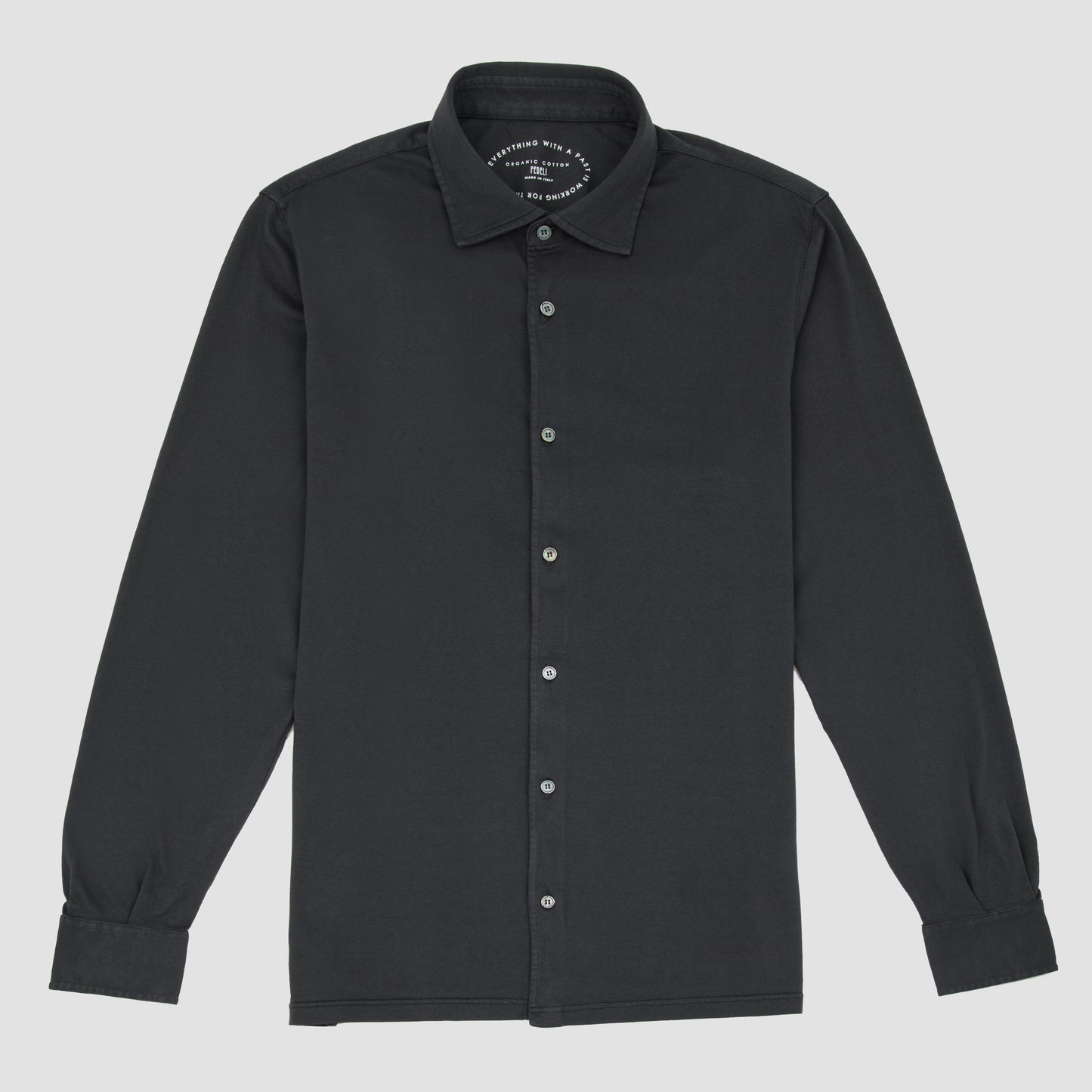 Jason Jersey Shirt Dark Grey
