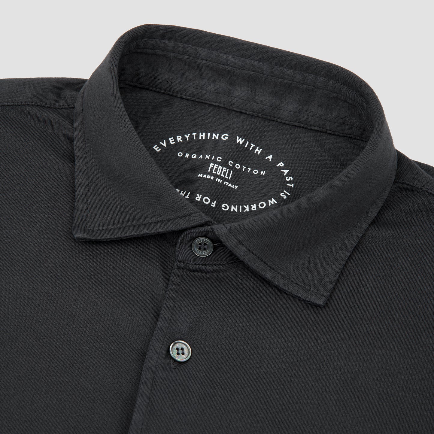 Jason Jersey Shirt Dark Grey