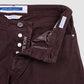 5 pocket Nick Super Slim Fit Sportpants Burgundy