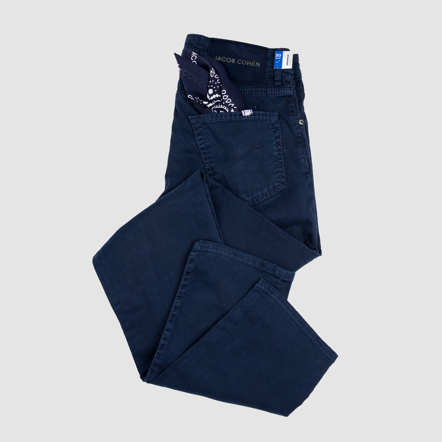 5 pocket Nick Super Slim Fit Sportpants - Blue