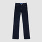 5 Pocket Nick Super Slim Fit with Grey Patch Jeans - Dark Blue
