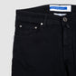 5 Pocket Nick Super Slim Fit with Black Patch Jeans - Black
