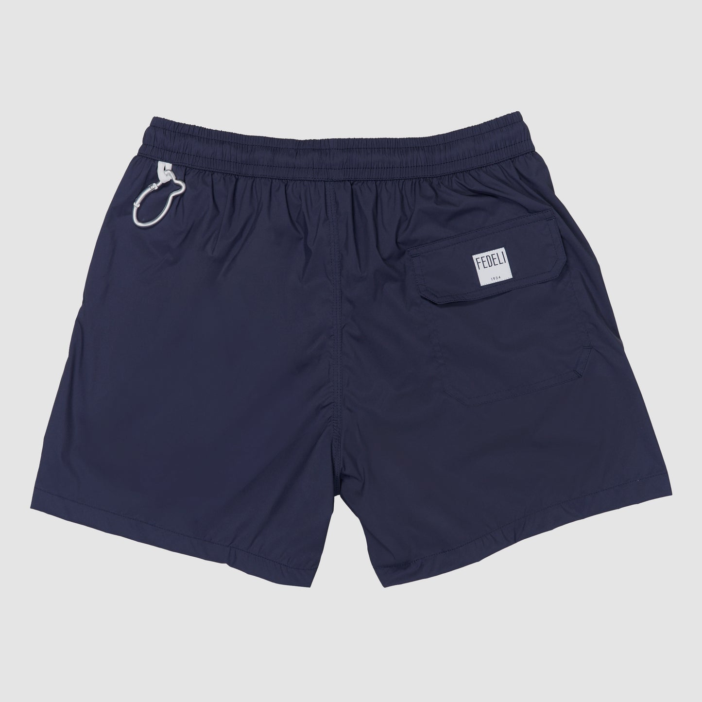 Solid Color Swim Shorts