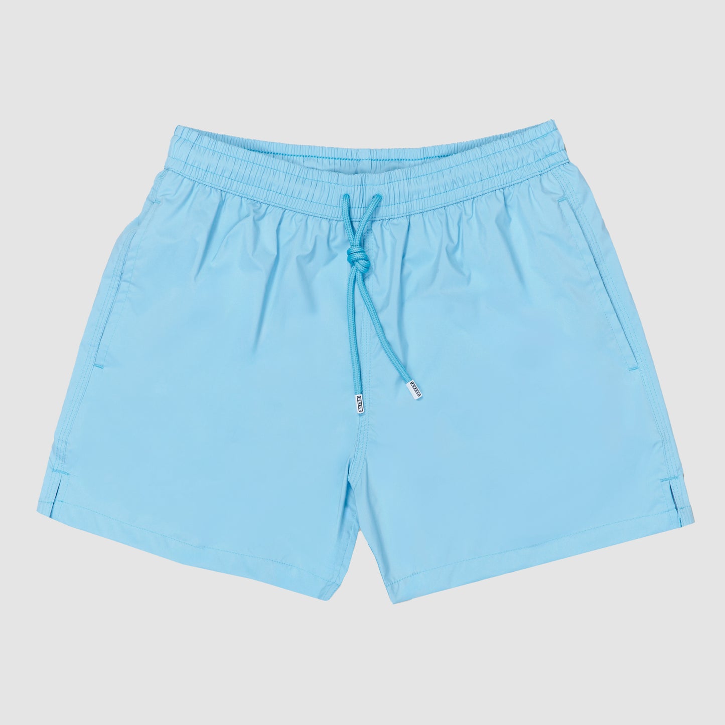 Solid Color Swim Shorts