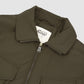 Field Jacket Water Repellent Nylon with Padding Green