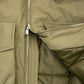 Field Jacket Water Repellent Nylon with Padding Green