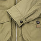 Field Jacket Water Repellent Nylon with Padding Green