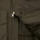 Field Jacket Water Repellent Nylon with Padding Green