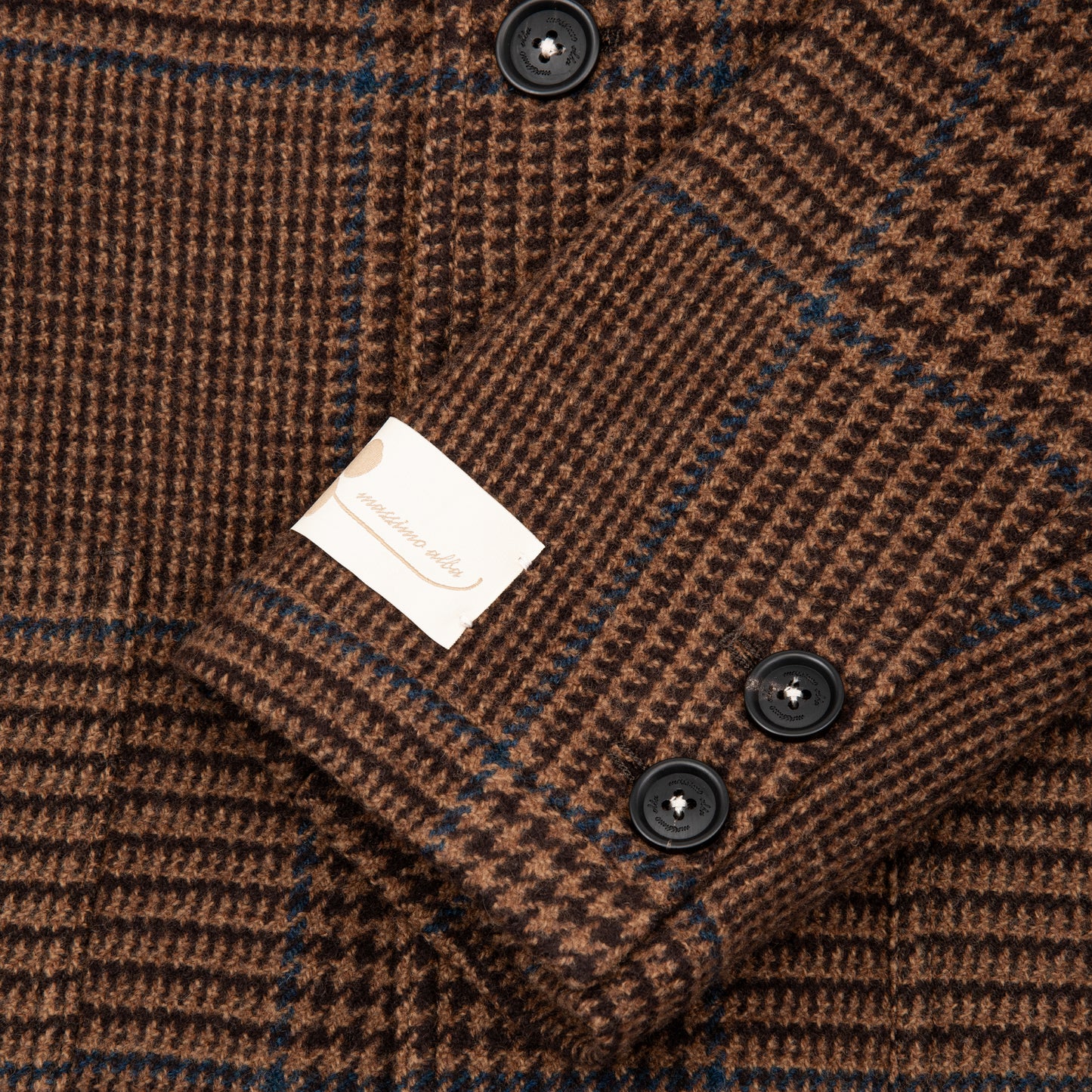 Unstructured Blazer Patch Pockets Brown