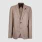 Prince of Wales Cashmere Single Breasted Sportjacket