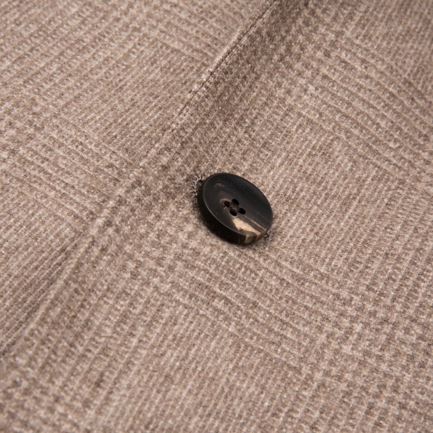 Prince of Wales Cashmere Single Breasted Sportjacket