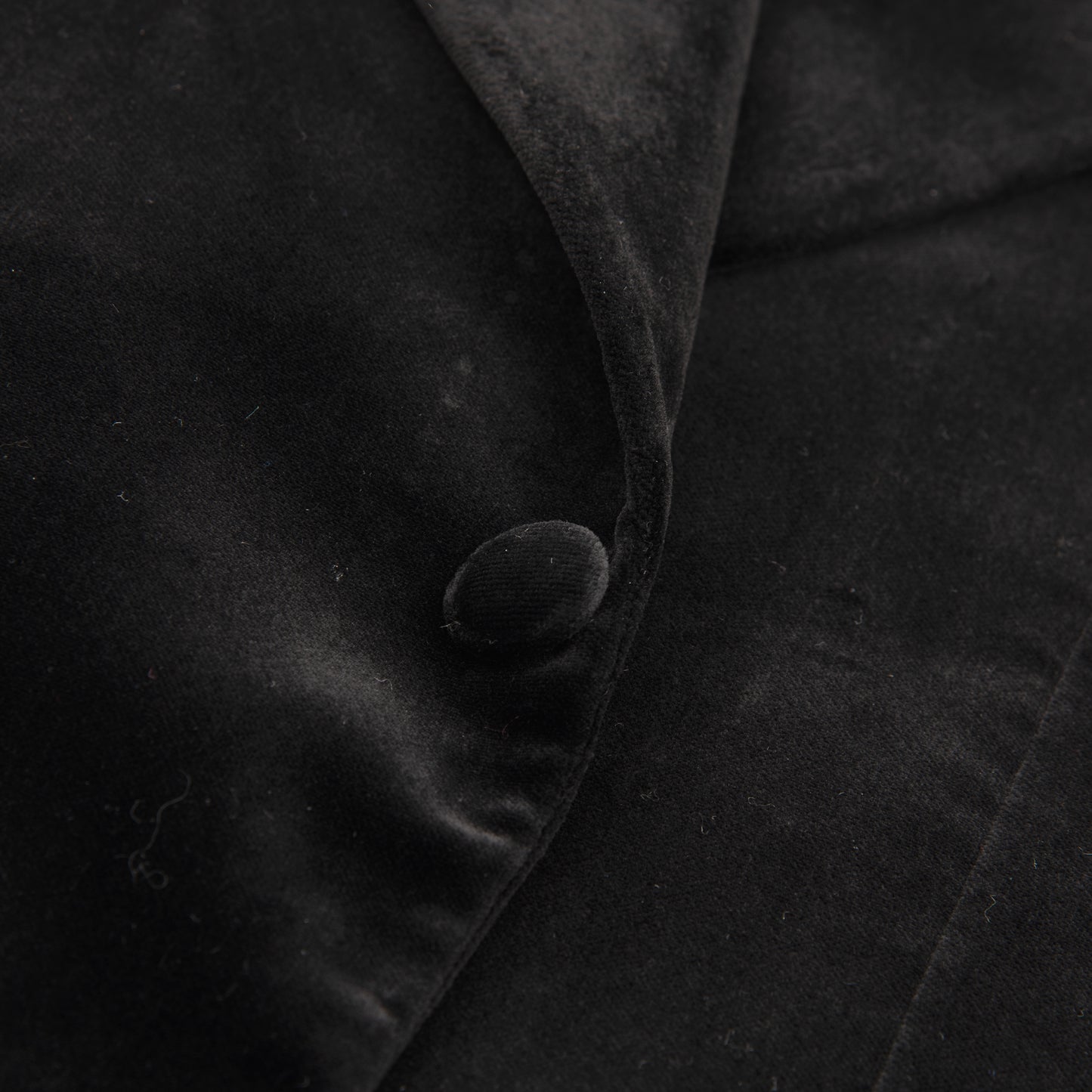 Velvet Single Breasted Notch Lapel Sportjacket