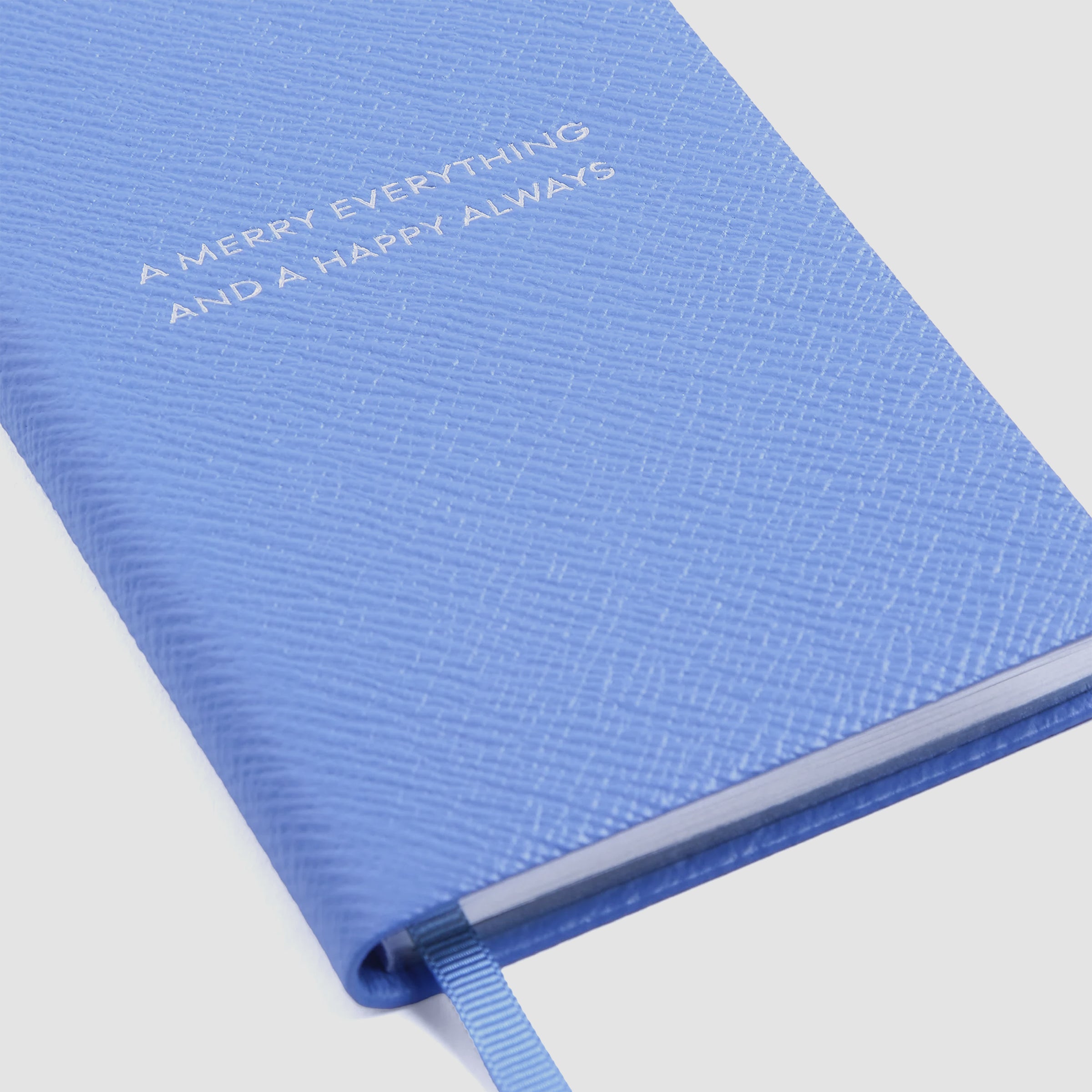 smythson Portobello Mara Silver 罫線 新品