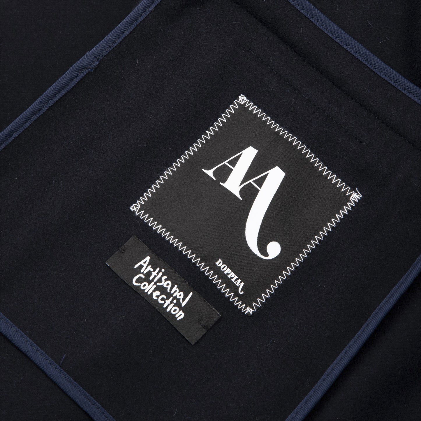 Single Breasted Sportsjacket with Patch Pockets Navy