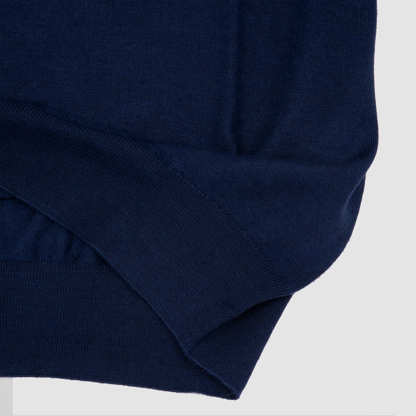 Cashmere Silk Crewneck Sweater Blue