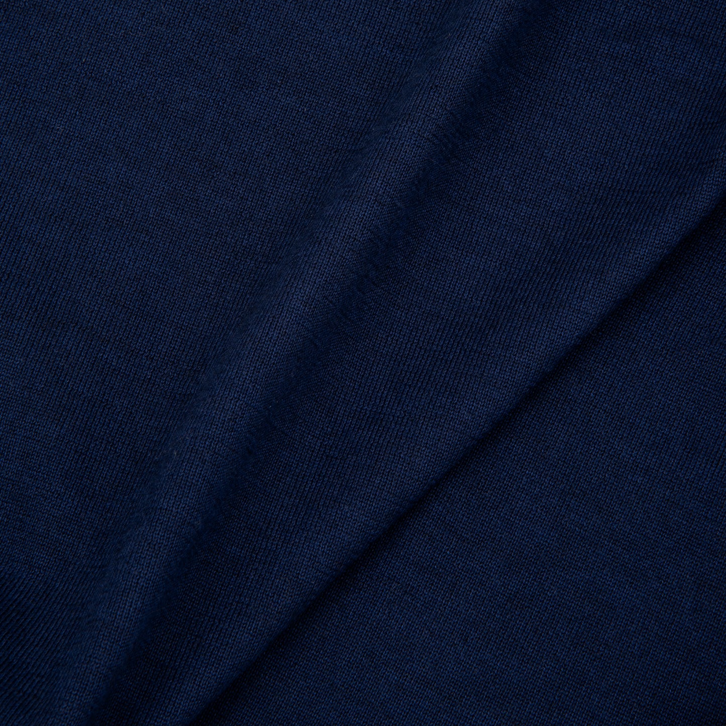 Cashmere Silk Crewneck Sweater Blue