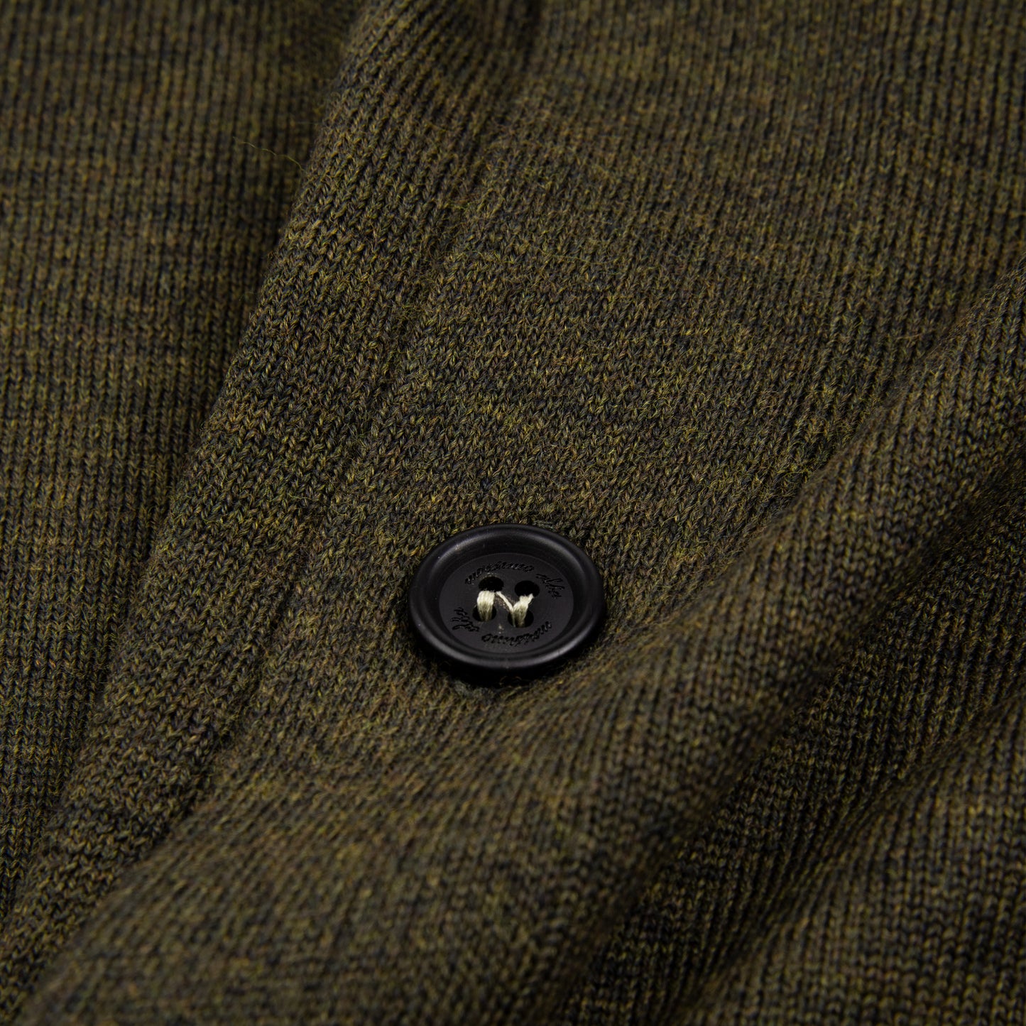 Wool Cardigan Sweater Brown