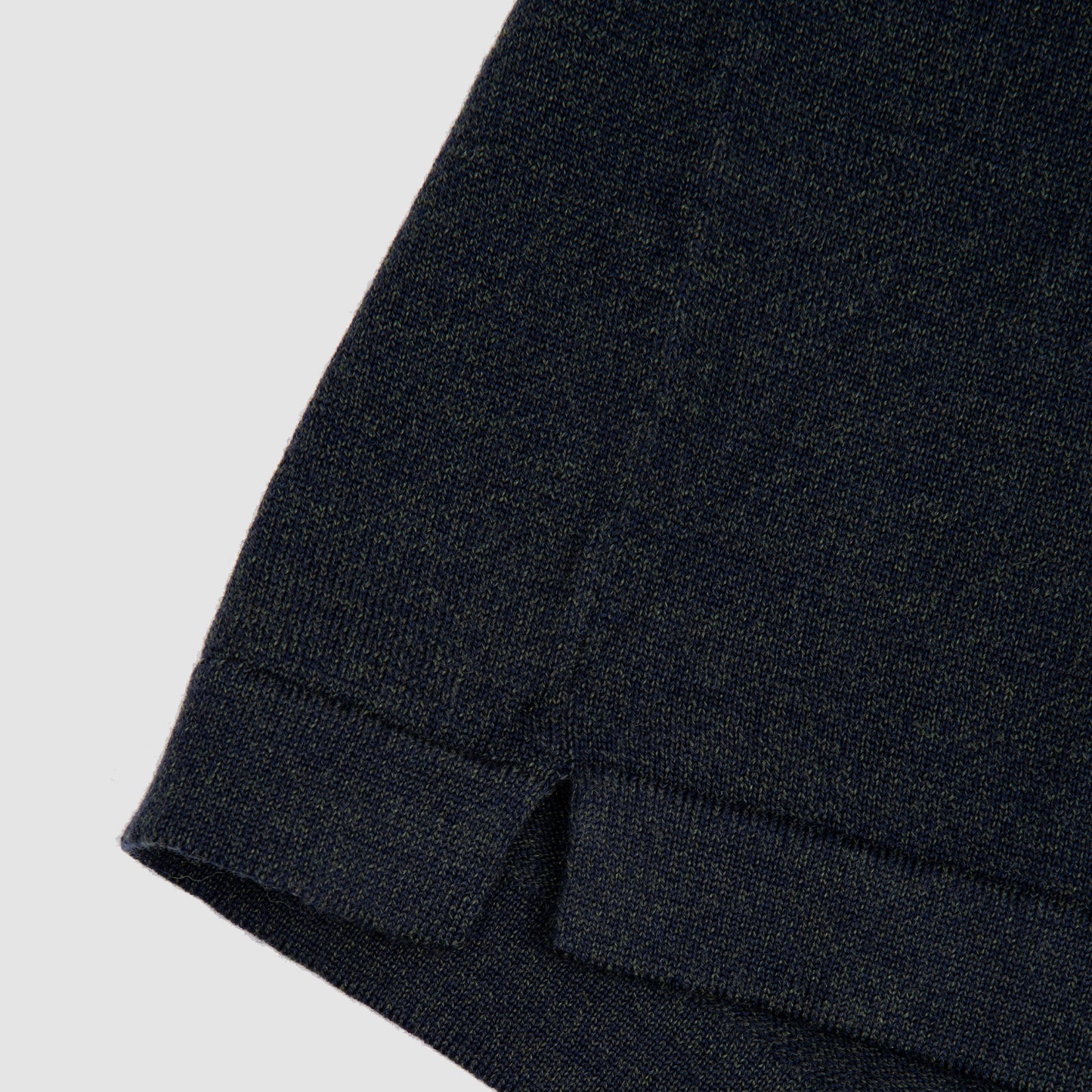 Wool Cardigan Sweater Dark Green