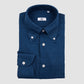 Solid Cotton Button Down Sportshirt