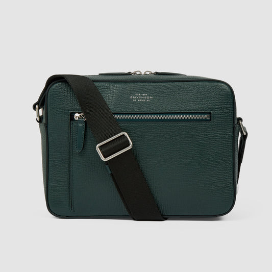 Zip Crossbody Bag in Ludlow Bottle Green