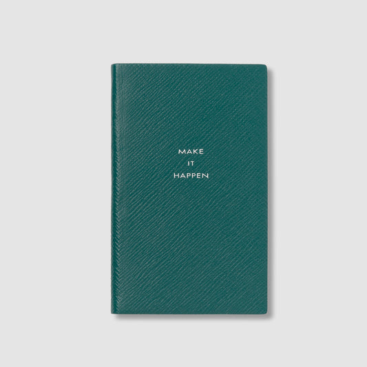 Make It Happen Panama Notebook Petrol