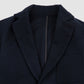 Wool Canvas Sport Jacket - Dark Navy