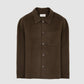 Wool Overshirt  Brown