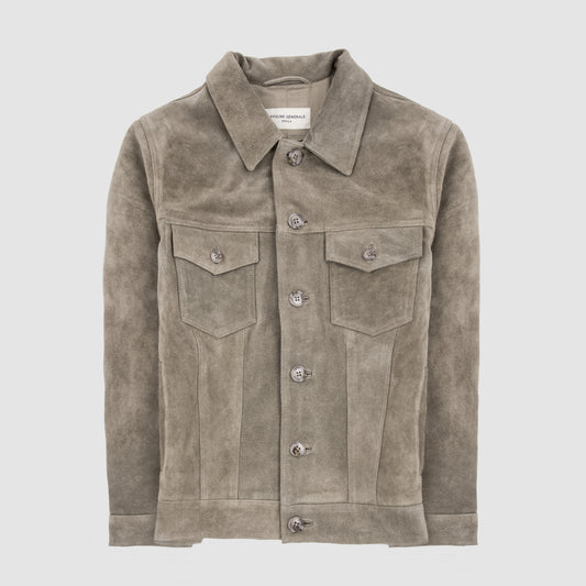 Suede Jacket - Sand